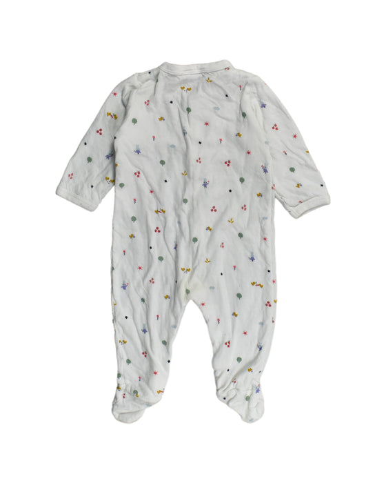 A White Jumpsuits from Absorba in size 6-12M for boy. (Back View)