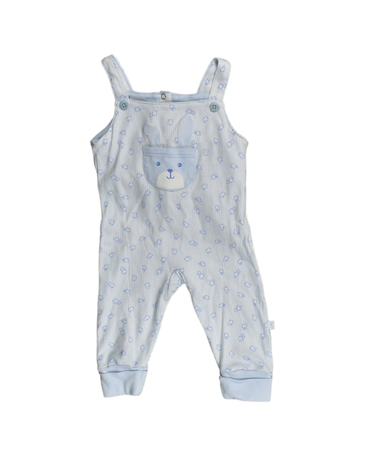 A Blue Jumpsuits from Absorba in size 3-6M for boy. (Front View)