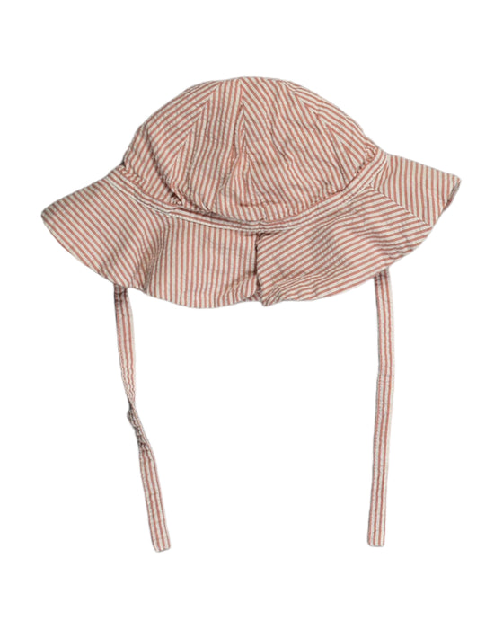 A Orange Sun Hats from Petit Bateau in size 12-18M for girl. (Back View)
