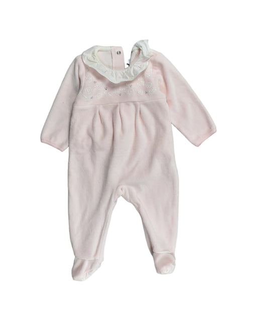 A Pink Jumpsuits from Absorba in size 0-3M for girl. (Front View)