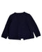 A Navy Cardigans from Petit Bateau in size 6-12M for girl. (Back View)