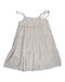 A White Sleeveless Dresses from Elly in size 5T for girl. (Front View)