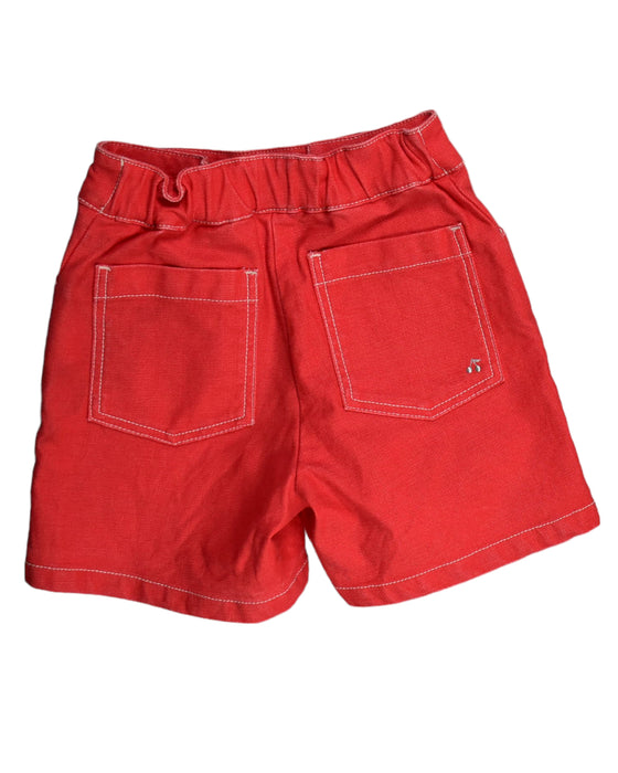 A Red Shorts from Bonpoint in size 4T for girl. (Back View)