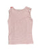 A White Sleeveless Tops from Chateau de Sable in size 8Y for girl. (Back View)