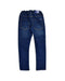 A Blue Jeans from Okaïdi in size 10Y for girl. (Back View)