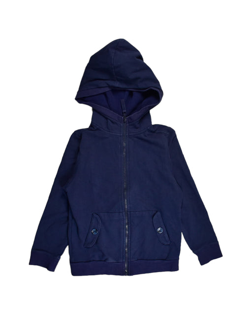 A Blue Lightweight Jackets from Chateau de Sable in size 8Y for boy. (Front View)