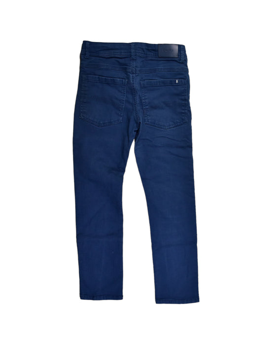 A Blue Jeans from Okaïdi in size 9Y for girl. (Back View)