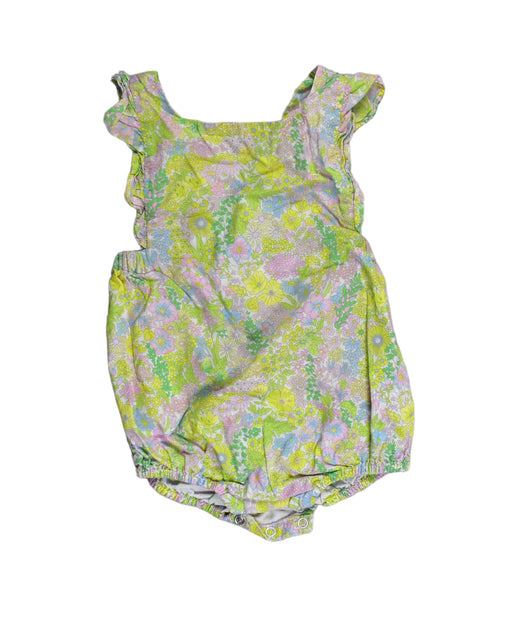 A Green Bodysuits from Jacadi in size 6-12M for girl. (Front View)