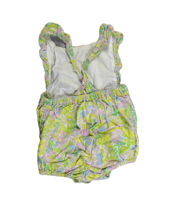 A Green Bodysuits from Jacadi in size 6-12M for girl. (Back View)