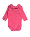 A Pink Bodysuits from Petit Bateau in size 3-6M for girl. (Front View)