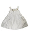 A White Sleeveless Dresses from Nanos in size 12Y for girl. (Front View)