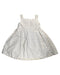 A White Sleeveless Dresses from Nanos in size 12Y for girl. (Back View)