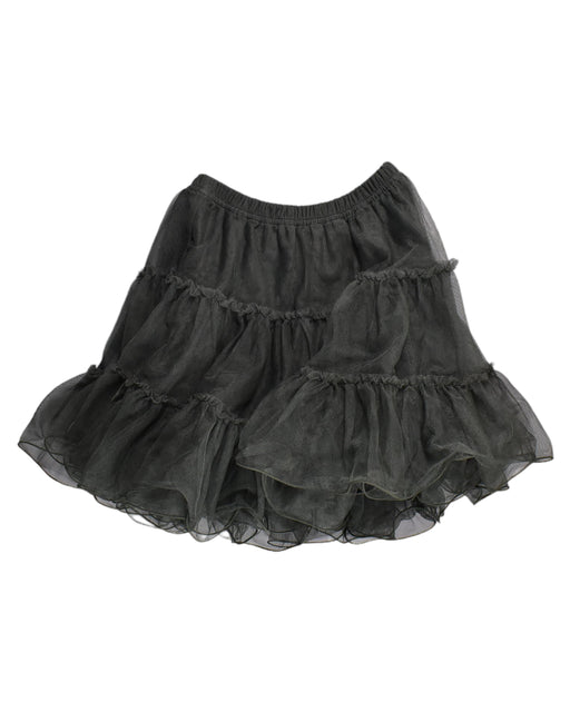 A Black Short Skirts from Lili Gaufrette in size 10Y for girl. (Front View)