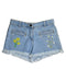 A Blue Shorts from Stella McCartney in size 10Y for girl. (Front View)