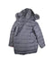 A Grey Puffer/Quilted Jackets from Fendi in size 10Y for boy. (Back View)