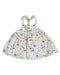 A White Sleeveless Dresses from Boden in size 3-6M for girl. (Front View)