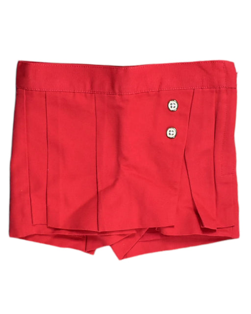 A Red Skorts from Janie & Jack in size 2T for girl. (Front View)