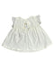 A White Sleeveless Dresses from Chloe in size 12-18M for girl. (Back View)
