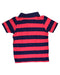 A Red Short Sleeve Polos from Boden in size 4T for boy. (Back View)