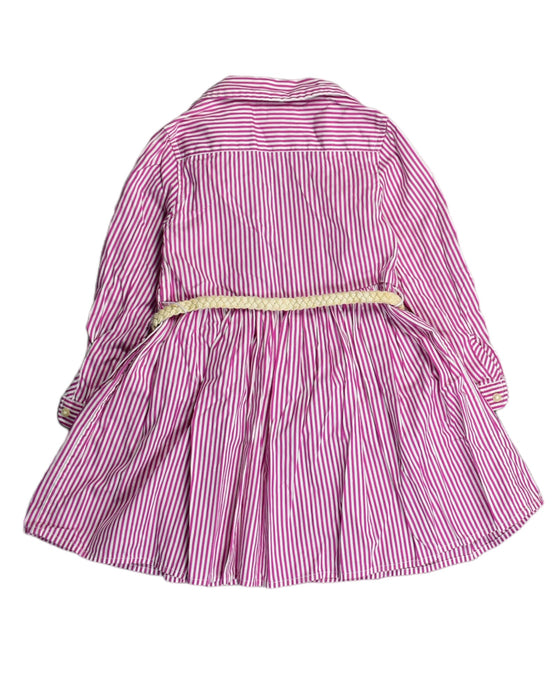 A Pink Long Sleeve Dresses from Ralph Lauren in size 18-24M for girl. (Back View)