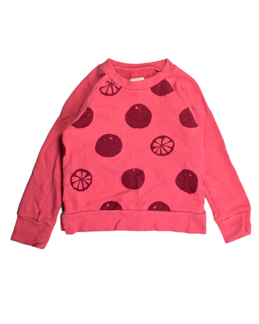 A Pink Sweatshirts from Hakka in size 5T for girl. (Front View)