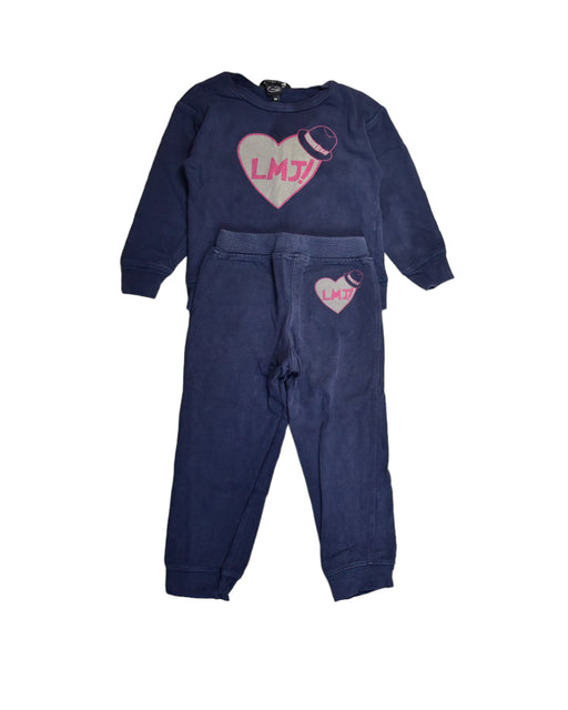 A Blue Pants Sets from Little Marc Jacobs in size 4T for girl. (Front View)