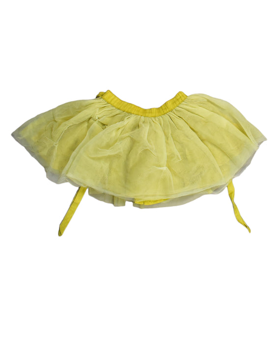A Yellow Short Skirts from Caramel Baby & Child in size S for girl. (Back View)