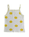 A White Sleeveless Tops from Petit Bateau in size 4T for girl. (Back View)