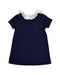 A Blue Short Sleeve Dresses from Momonittu in size 4T for girl. (Back View)