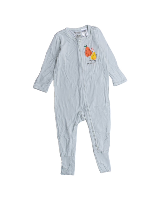 A Blue Jumpsuits from Oeteo in size 6-12M for boy. (Front View)