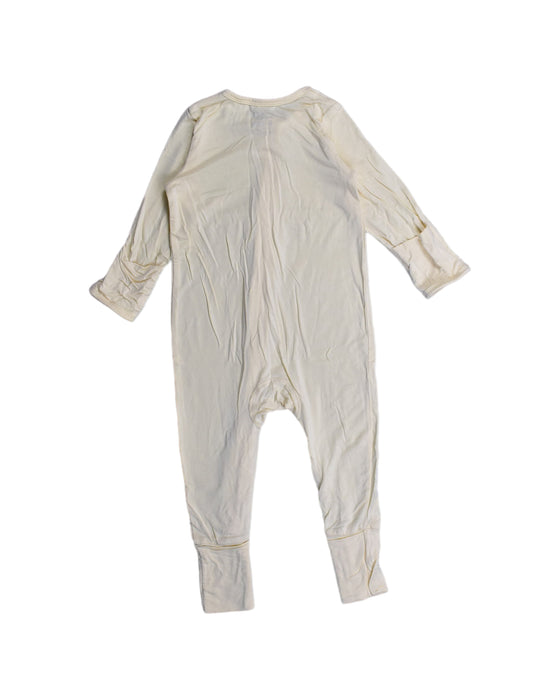 A Beige Jumpsuits from Oeteo in size 6-12M for boy. (Back View)