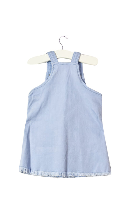 Seed Blue Overall Dress 6-12M at Retykle Singapore