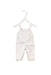 White Ovale Baby Overall 6M at Retykle Singapore