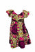 Sienna Dress Ankara Wax Printed fabric OliveAnkara